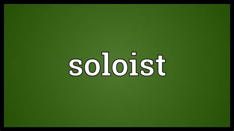 solohista meaning in tagalog|Meaning of soloista .